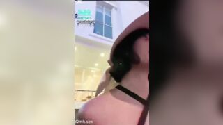Độc lạ, Rosababyvip Public Show vú, Gạ chịch bảo vệ lút cán