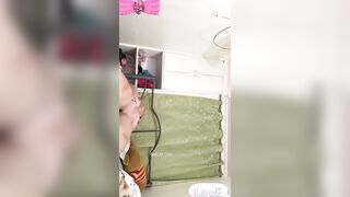 Clip Hot Tiktoker Shao Nin Vú To Tròn Bím Múp