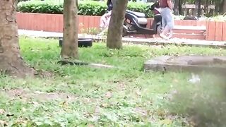 Hót clip địt nhau ở công viên