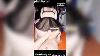 Đến nhà con bạn chs mà Nó ăn Mặc Sexy nên gạ nó djt nhau luôn