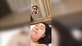 Cho vợ đun nyc rồi video call về cho ck