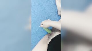 Shock, Ngọc Linh 2ka9 Nhét Dưa Chuột dính Đầy Khí dâm ở lồn gửi trai