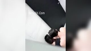 Quya lén, Thg bạn Say rượu Djt con Người yêu Bú lồn trong wc