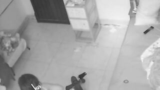 Hack cam em loli hàng xóm thay đồ đi học buổi sáng
