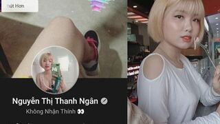 Clip Hot Thanh Ngân Móc Bướm Bắn Tung Toé