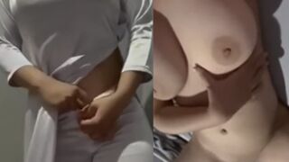 Clip Hot Nữ Sinh Áo Dài Vú To Khủng Thủ Dâm Trước Gương