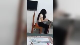 Lén nhìn con bạn Sục cu, Bị nó Phát hiện cho djt nhau lút cán sướng vl
