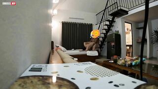 Soi cam bắt gặp cảnh vợ với tình nhân địt nhau mạnh bạo