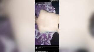 Doggy e rau học sinh cấp 3 mặc đuôi cáo quay video được e up lên tin IG của chính mìn