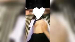 Bé sinh viên năm nhất mặt non tơ vú to và anh người yêu chim to làm em mê tít