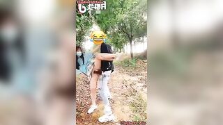 Khốn nạn, Bắt Chị MB Đồng nghiệp Vào Rừng Lút cán djt nhau bị phát hiện