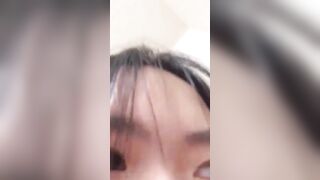 Bé học sinh non tơ. Thơm ngon, bướm hồng mặt non 3