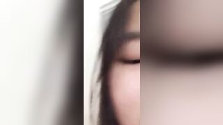 Bé học sinh non tơ. Thơm ngon, bướm hồng mặt non 7