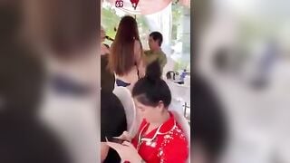 Độc lạ Đám cưới, Bạn Bè cô Dâu Nhảy thoát Y cho Bóp Vú Sờ lồn