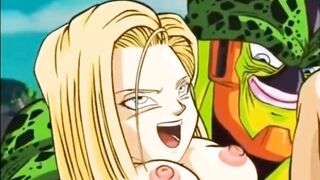 Dragon Ball Cảnh sex của Android 18
