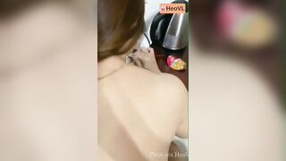 Con bạn Vừa ăn mỳ vừa Đjt nhau Để Tranh Thủ Đi học móc lồn non