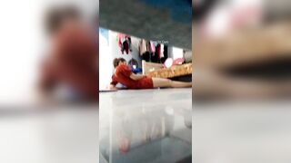 Quay lén chị gái ở nhà một mình nứng lồn quá thủ dâm