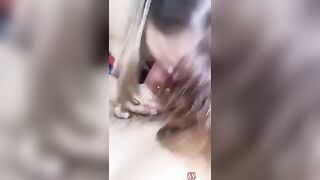 Say rượu, Con chị họ Bú cu, Lấy Vú sục Nuốt Tinh trùng mà ko cho djt