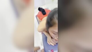 Em gái vú to mặt dâm đãng khiêu gợi từ bú cu đến cưỡi ngựa