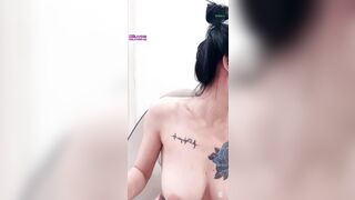 Huỳnh Bảo Trân hot idol tiktok lộ clip h chuyển sang live app show lồn vú bự P3