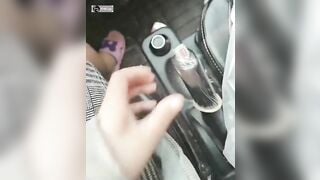 em gái nứng lồn thủ dâm với cần số oto cực điêu luyện