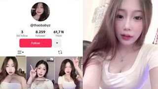 Sex Thảo Baby (Tiktok: @thaobabyz) Vú Bự Clip Chat Sex Show Mặt