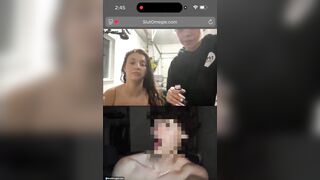 Omegle teen say xỉn khoe ngực với trai lạ