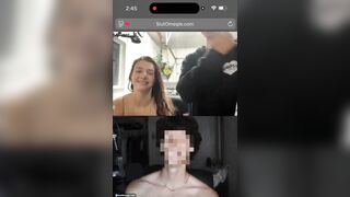 Omegle teen say xỉn khoe ngực với trai lạ