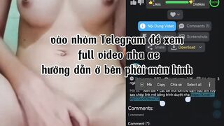 Em gái cute thủ dâm cho ny xem