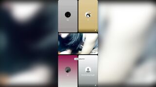 Xinh xắn nhỏ nhắn mà dâm. Thủ dâm cho nguyên nhóm bạn nam xem