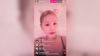 Xoài Non Lộ Núm Thâm Trên Live