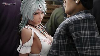 Hoạt hình hentai 3D làm tình với lão già dê trên chuyến tàu