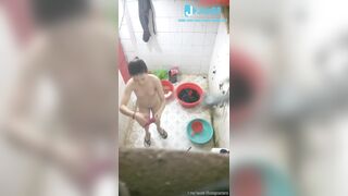 Quay lén em hàng xóm hàng ngon  tắm vú to hàng ngon siêu dâm