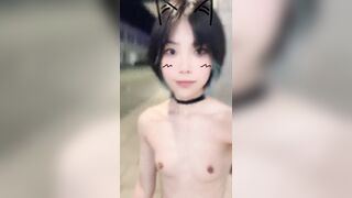 Gái xinh trung quốc thích khoe lồn và làm tình public 2