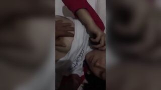 Chơi em sinh viên đại học từ phía sau