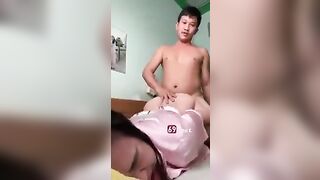 Vợ chồng địt nhau bú mút tê cặc doggy tê lồn siêu dâm bắn tinh đầy lồn