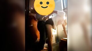 Con e Họ đang Làm bài, Bị A họ tụt quần lút Cán xuất tinh ko kịp cởi quần áo