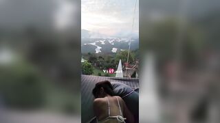 Cùng em gái chân dài mông to ngắm bình minh trong chuyến du lịch