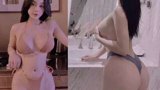 Sex Ngọc Elis Ngày Tập Gym Tối Show Hàng Móc Bím