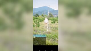 Dẫn em đi public ở vườn xoài