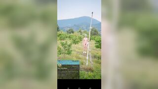 Dẫn em đi public ở vườn xoài