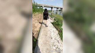 Pulic địt em ngoài thiên nhiên