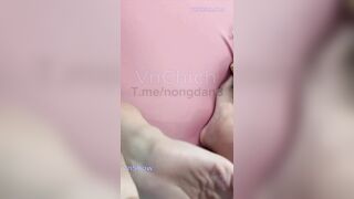 Quà trung thu của bé sinh viên 2k5 . Anh người yêu mua cho sex toy cười tươi
