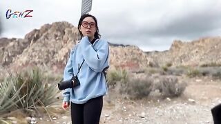 Gặp em gái châu á đi du lích thế là cho bú cu khủng bắn tinh đầy mồm dâm đãng