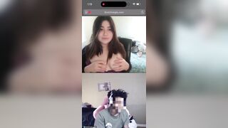 Chubby show cho trai lạ trên omegle