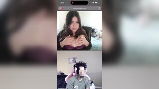 Chubby show cho trai lạ trên omegle