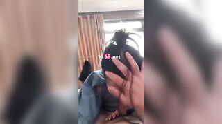Người nhỏ mà vú em to tròn quá không muốn anh quay phim mà lúc nào cũng cười tươi 3