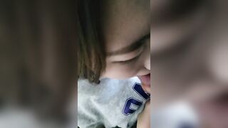 Em học sinh học bú cu vú to bắn tinh vào mồm dâm đãng kích thích