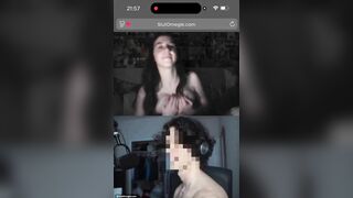 Cặp vú hồng gái 18 tuổi trên omegle
