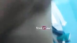 Sau giờ học thanh niên địt nhau với hoa khôi dáng chuẩn vú non